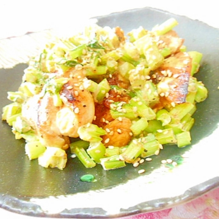 白味噌マヨde 鶏胸肉ソテーに蕪の葉っぱを添えて レシピ 作り方 By 小太郎1212 楽天レシピ 白味噌マヨde 鶏胸肉ソテーに蕪の葉っぱを添えて レシピ 作り方 By 小太郎1212 楽天レシピ